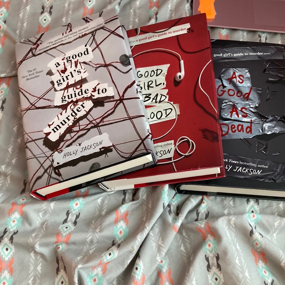 A good girls guide to murder trilogy by Holly Jackson
